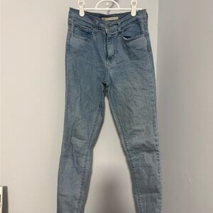 Levi’s 720 High Rise Super Skinny Light Blue Women's Jeans